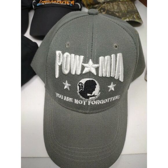 Lot of Ball Caps Hats 7 In Various Colors Local Regional State Promo - Picture 3 of 8